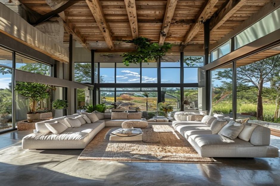 Sunroom addition concrete