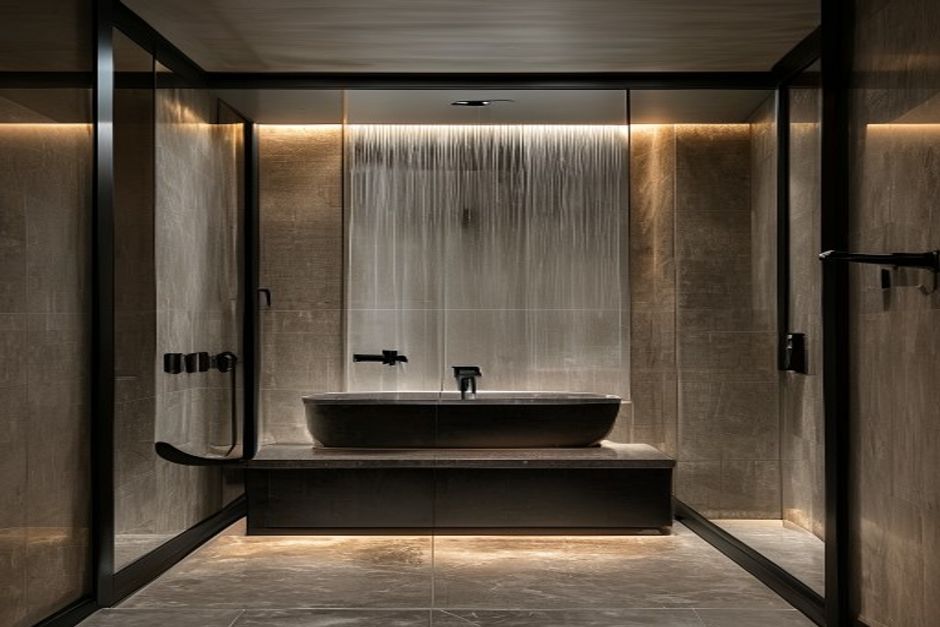 Rain shower ambient light