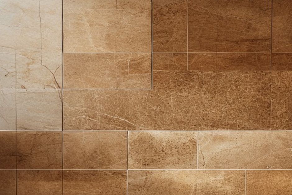 Travertine texture warm tones