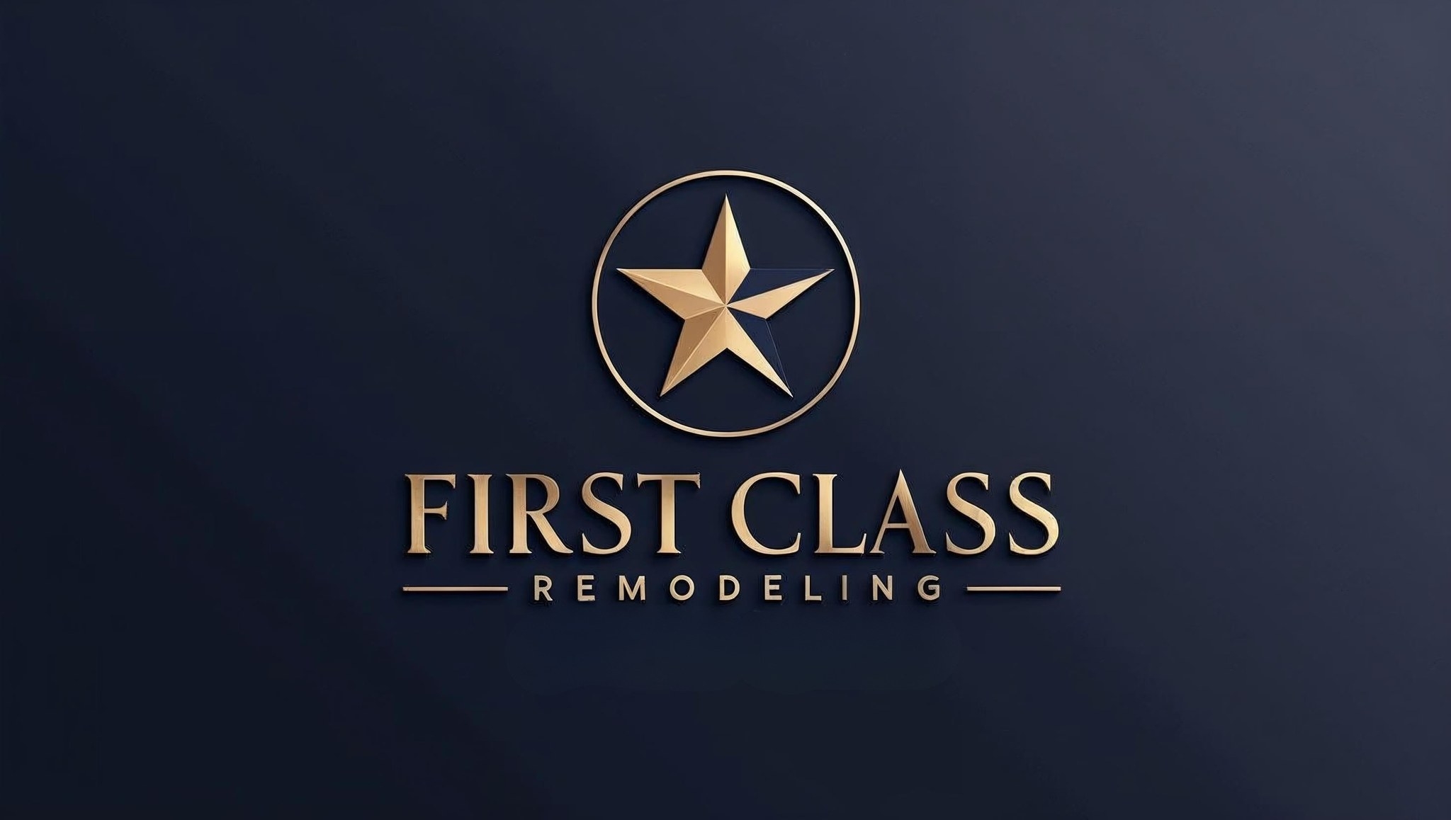 First Class Remodeling logo
